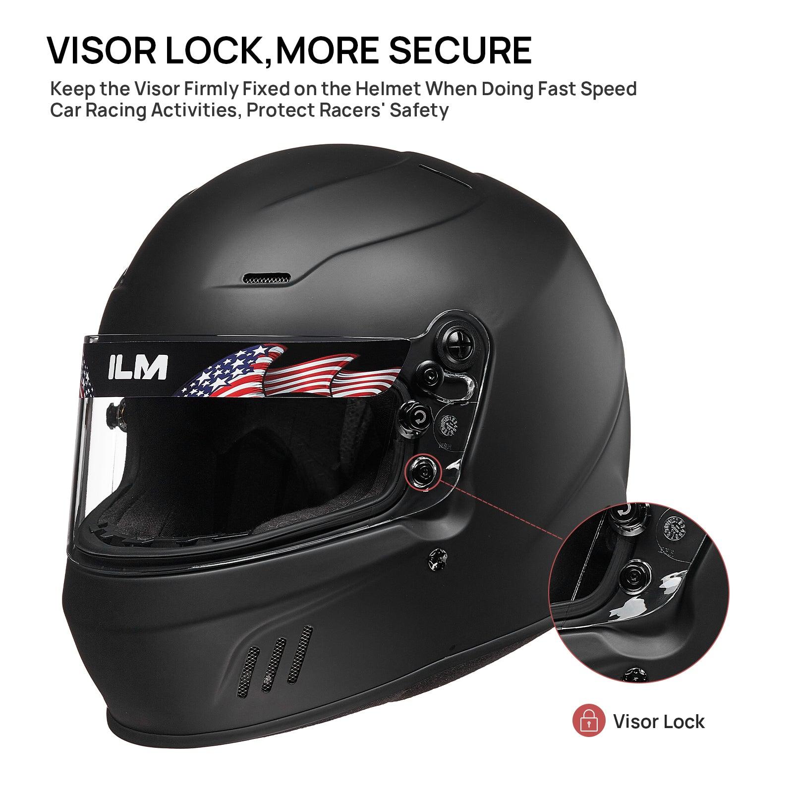 ILM Snell SA2020 Full Face Auto Car Racing Helmets Model 760 - Revolution Society