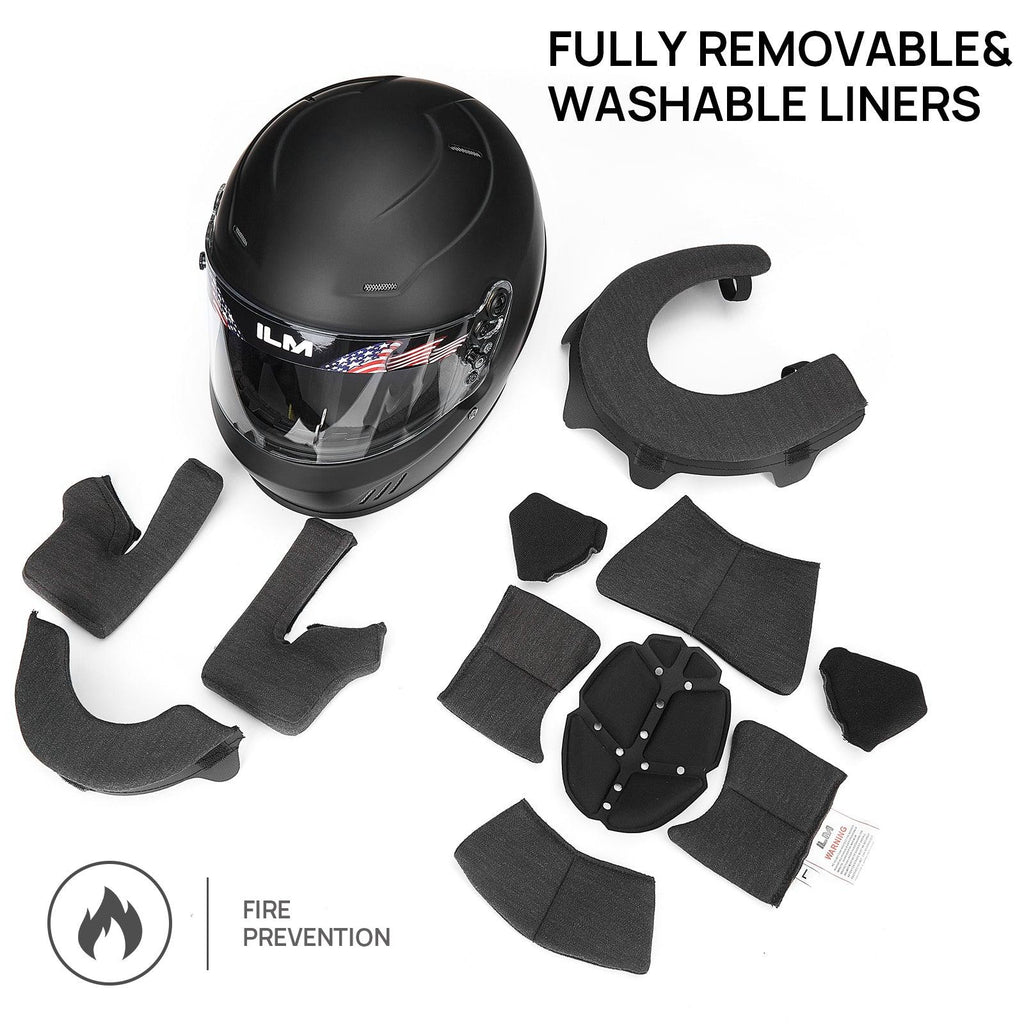 ILM Snell SA2020 Full Face Auto Car Racing Helmets Model 760 - Revolution Society