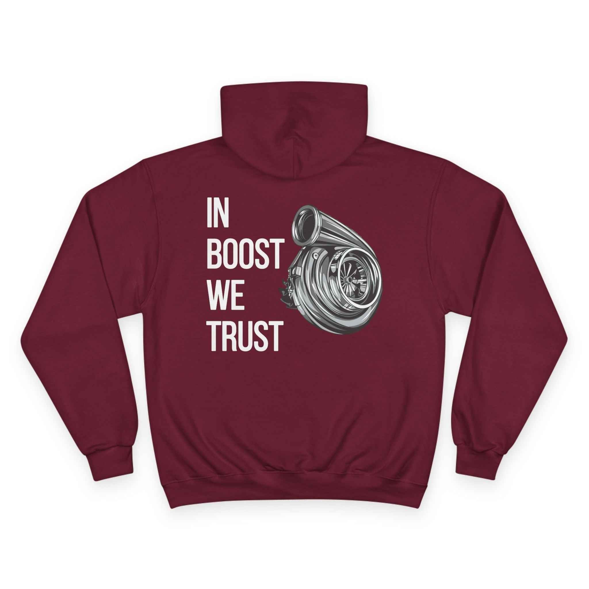 Champion Unisex Athletic Hoodie |In Boost We Trust Edition