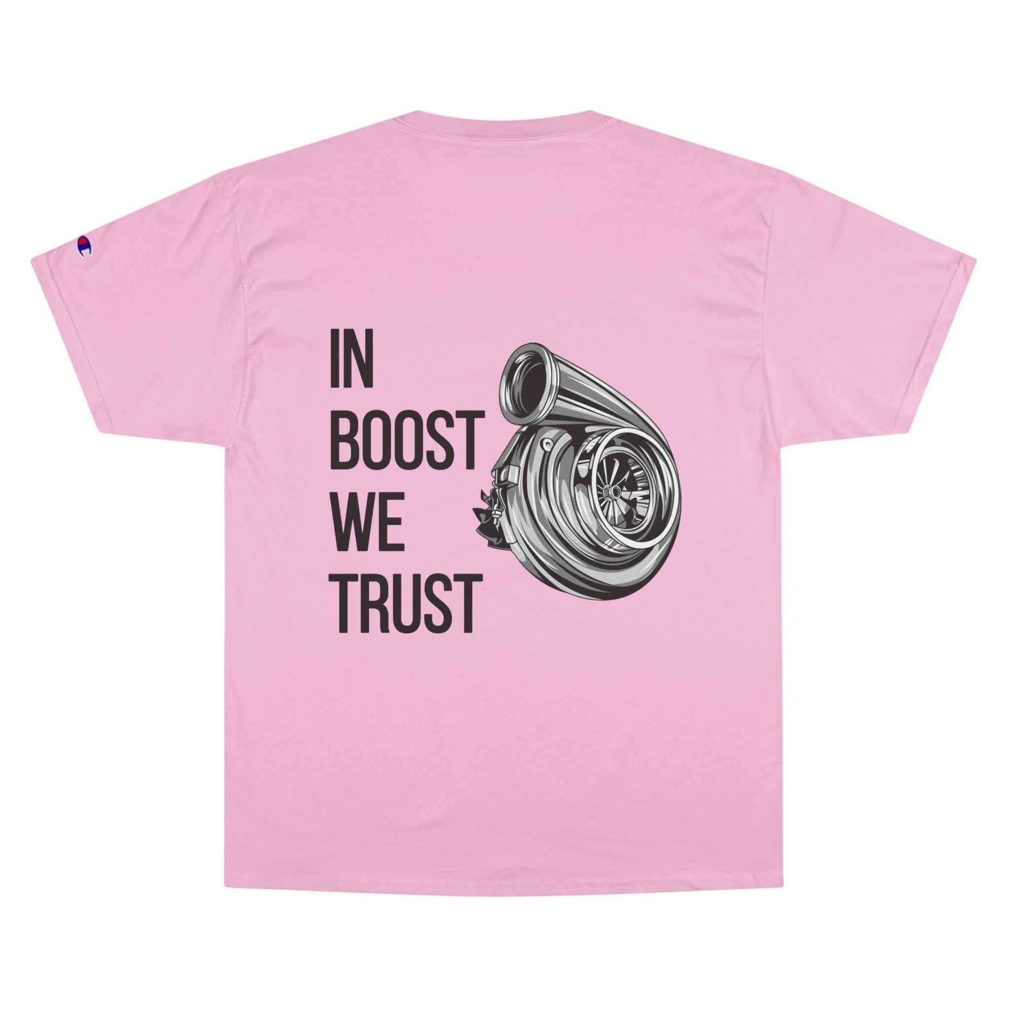 Champion Unisex Athletic  Tee-Shirt In Boost We Trust Edition
