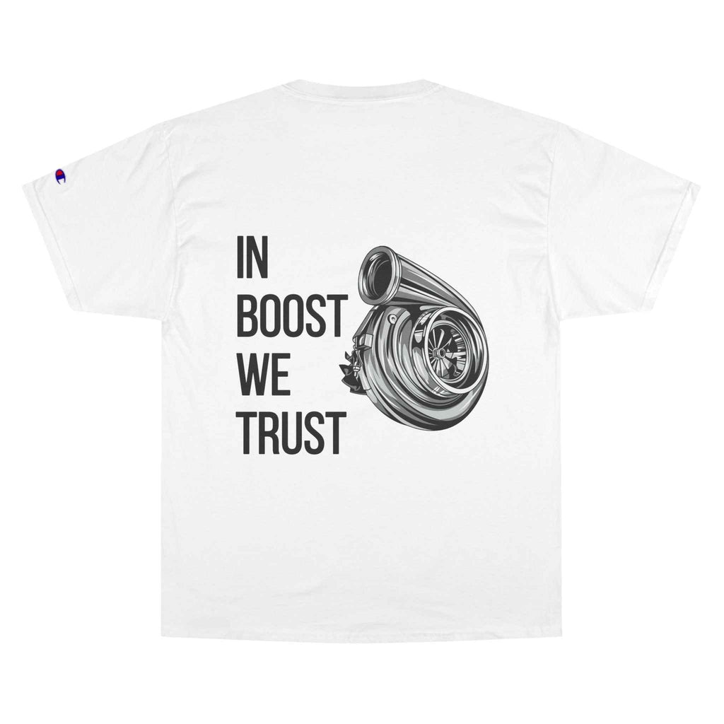 Champion Unisex Athletic  Tee-Shirt In Boost We Trust Edition