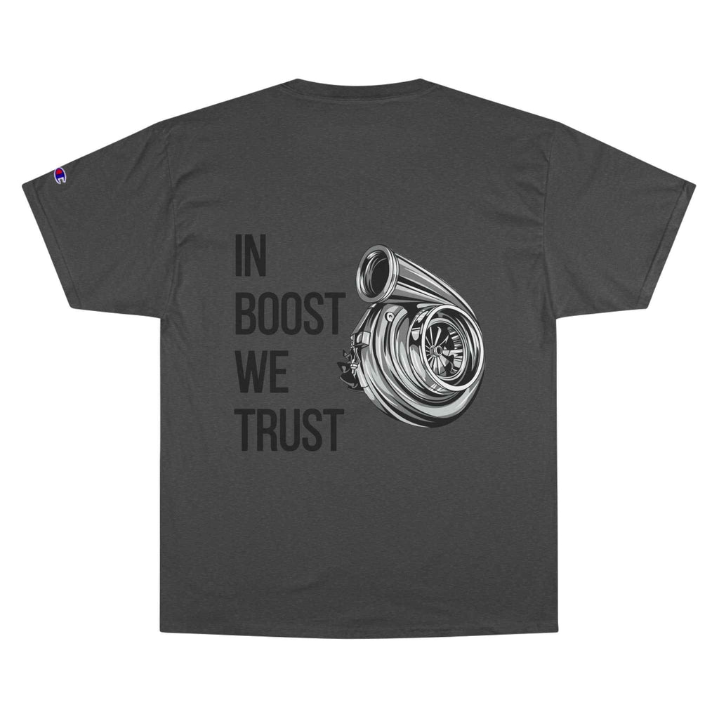 Champion Unisex Athletic  Tee-Shirt In Boost We Trust Edition