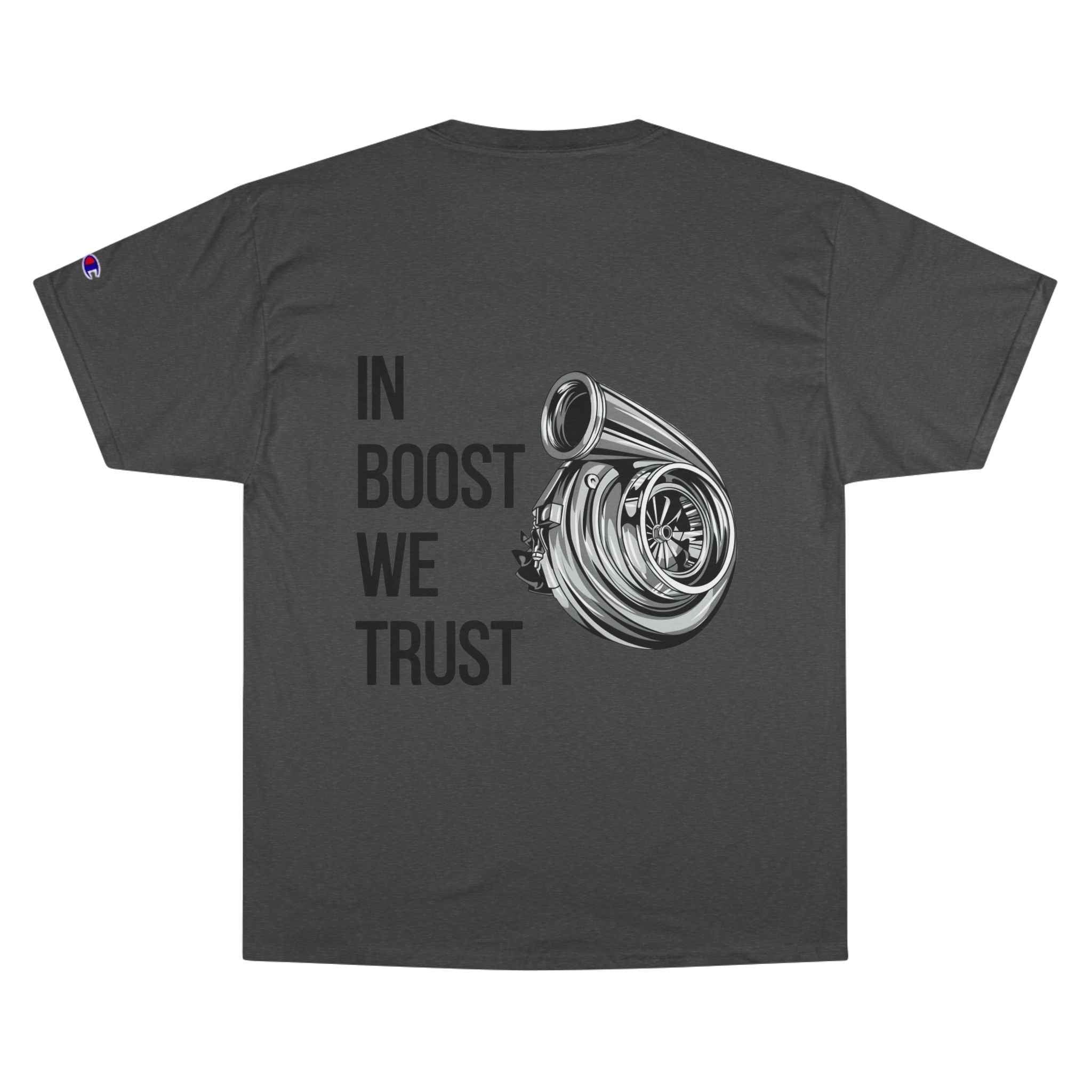 Champion Unisex Athletic  Tee-Shirt In Boost We Trust Edition