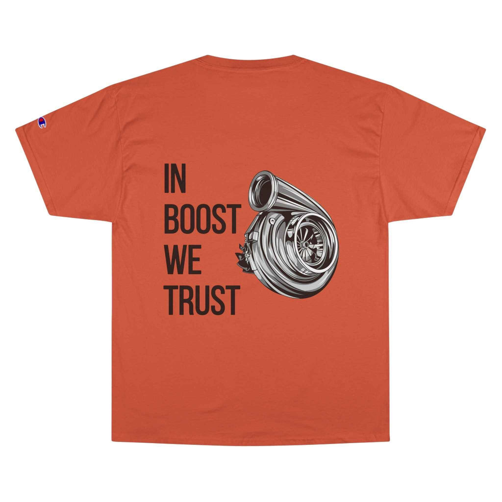 Champion Unisex Athletic  Tee-Shirt In Boost We Trust Edition