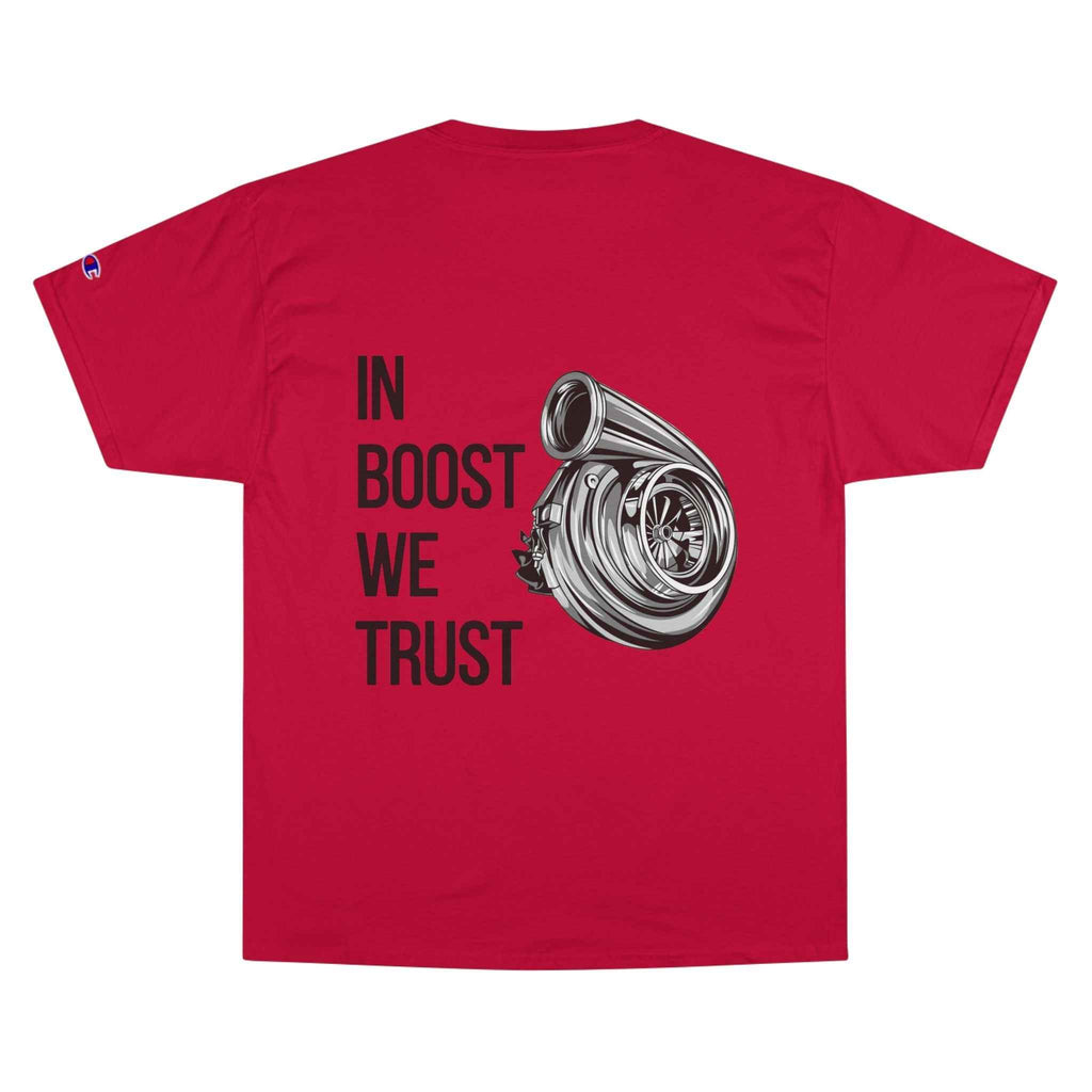 Champion Unisex Athletic  Tee-Shirt In Boost We Trust Edition