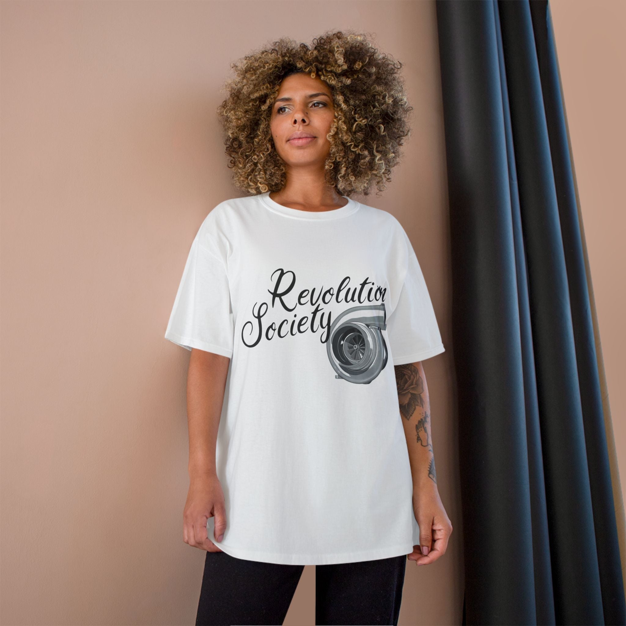Champion Unisex Athletic Tee Shirt | Speed Without Boundaries Edition - Revolution Society