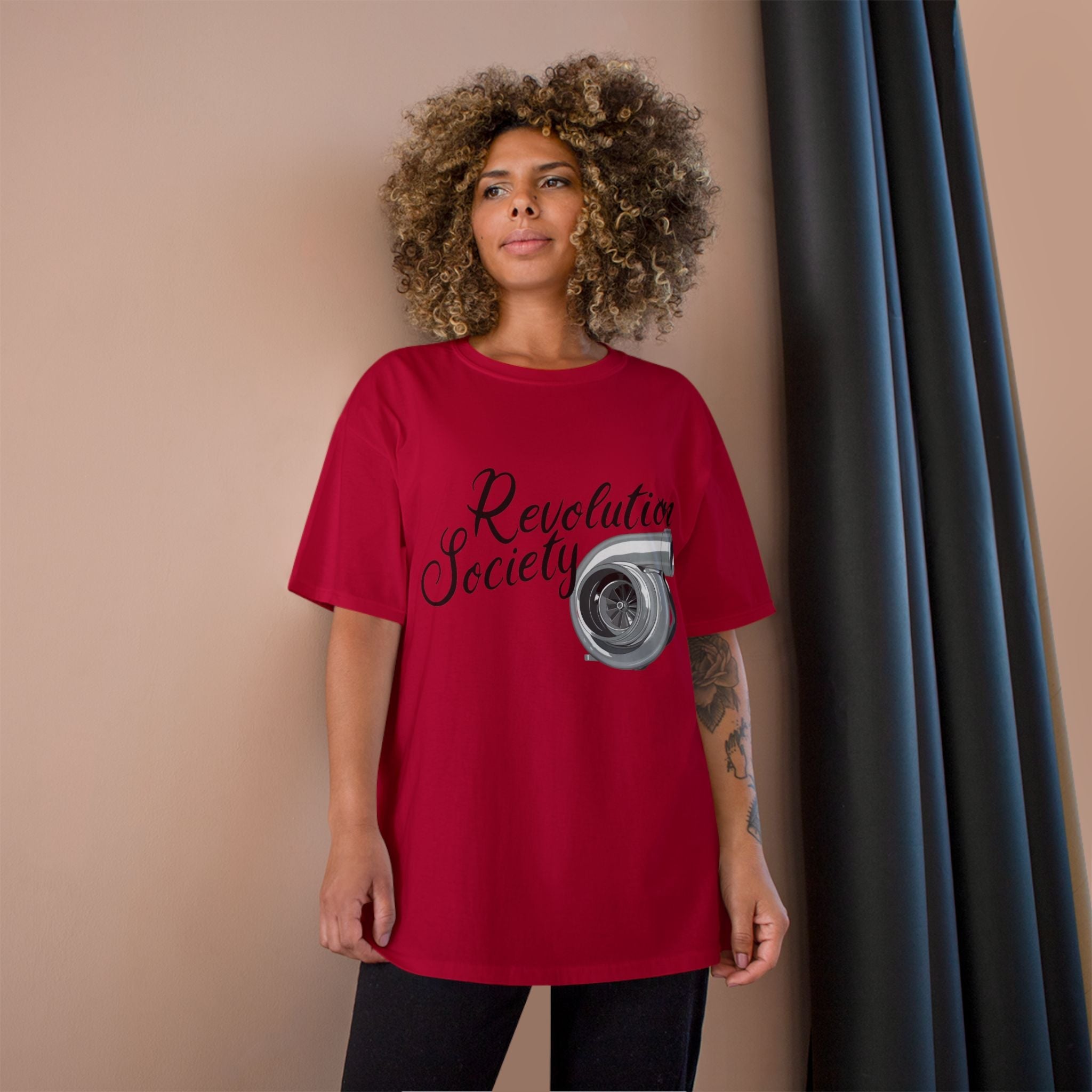 Champion Unisex Athletic Tee Shirt | Speed Without Boundaries Edition - Revolution Society
