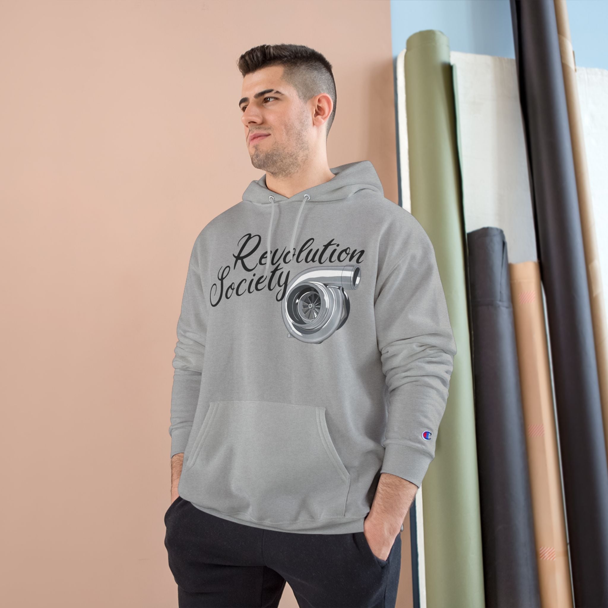Champion Unisex Hoodie | Speed Without Boundaries Edition - Revolution Society
