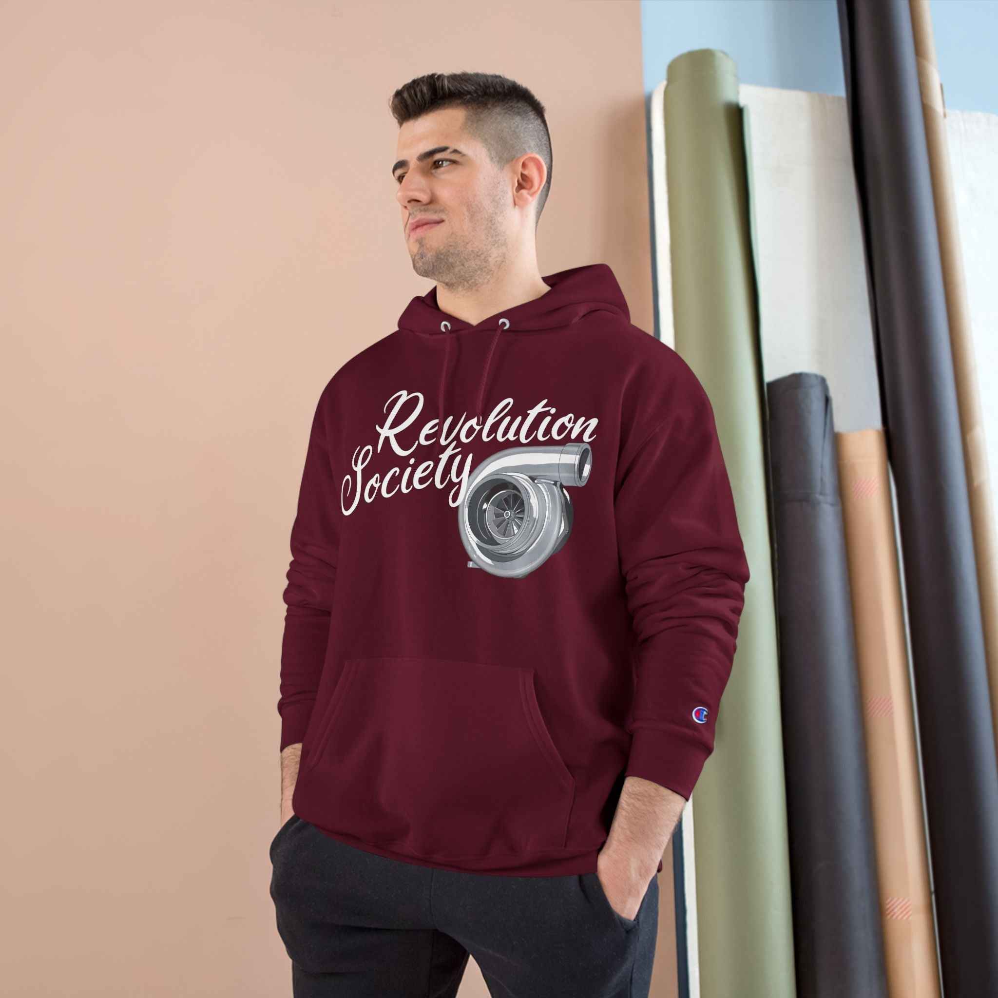 Champion Unisex Hoodie | Speed Without Boundaries Edition - Revolution Society
