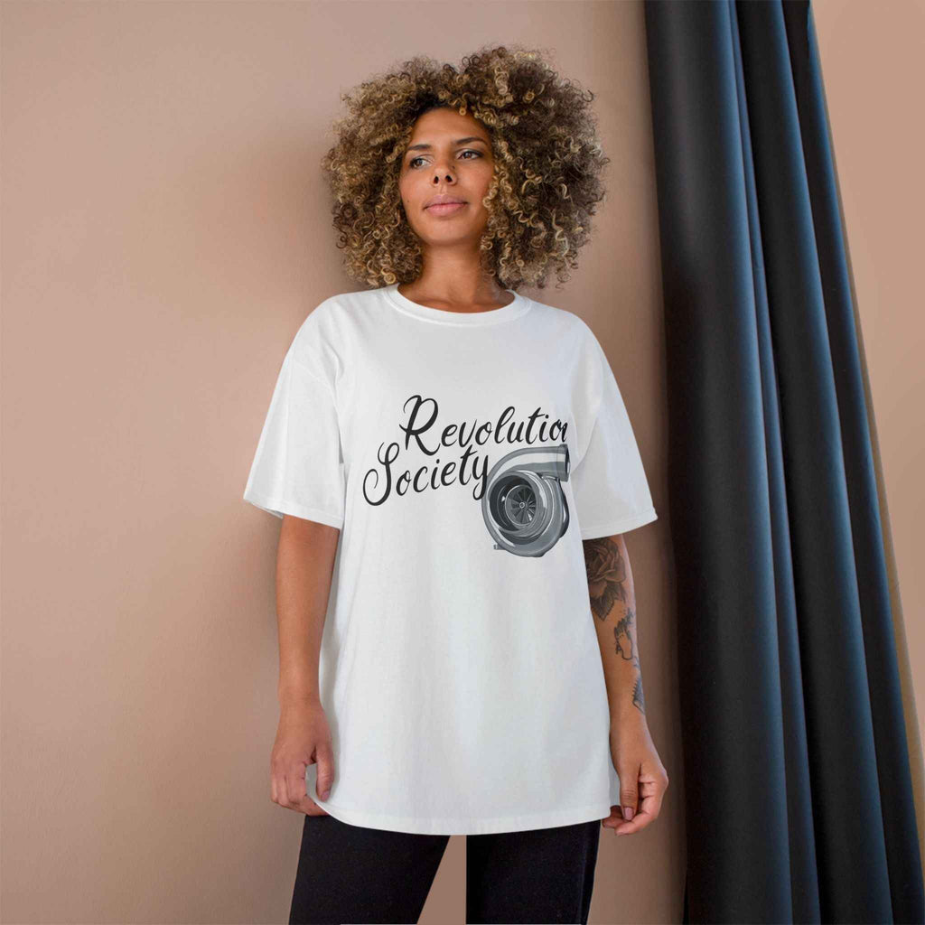 Champion Unisex Tee Shirt “Turbo Flight Edition” - Revolution Society
