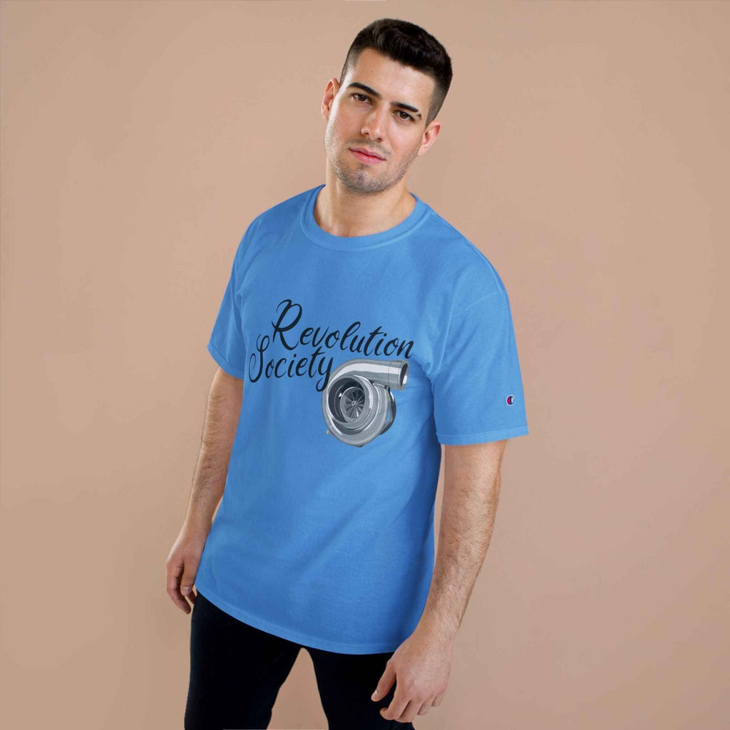 Champion Unisex Tee Shirt “Turbo Flight Edition” - Revolution Society