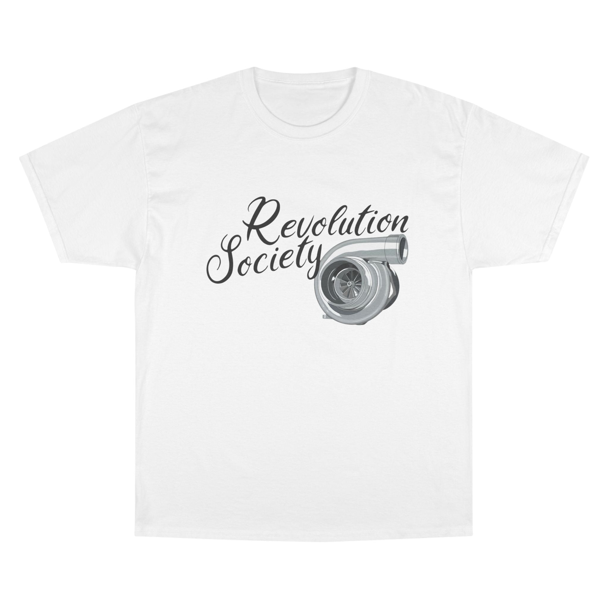 Champion Unisex Tee Shirt “Turbo Flight Edition” - Revolution Society
