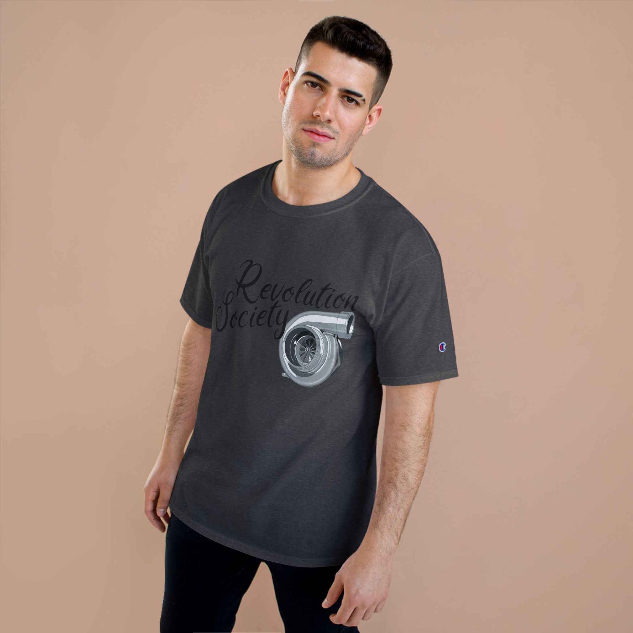 Champion Unisex Tee Shirt “Turbo Flight Edition” - Revolution Society
