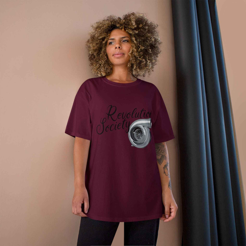 Champion Unisex Tee Shirt “Turbo Flight Edition” - Revolution Society