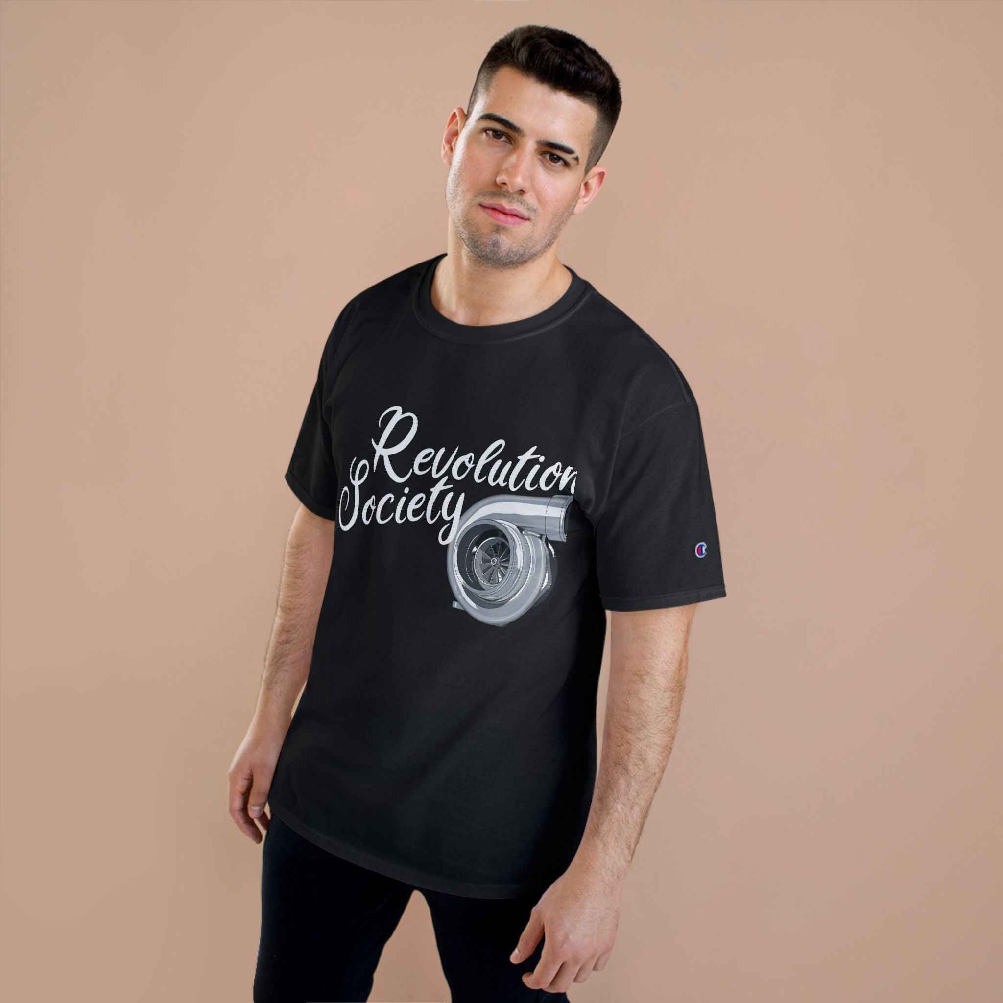 Champion Unisex Tee Shirt “Turbo Flight Edition” - Revolution Society