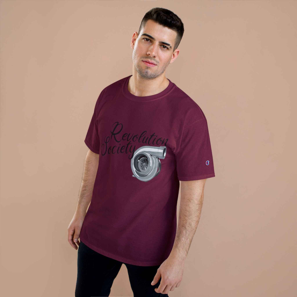 Champion Unisex Tee Shirt “Turbo Flight Edition” - Revolution Society