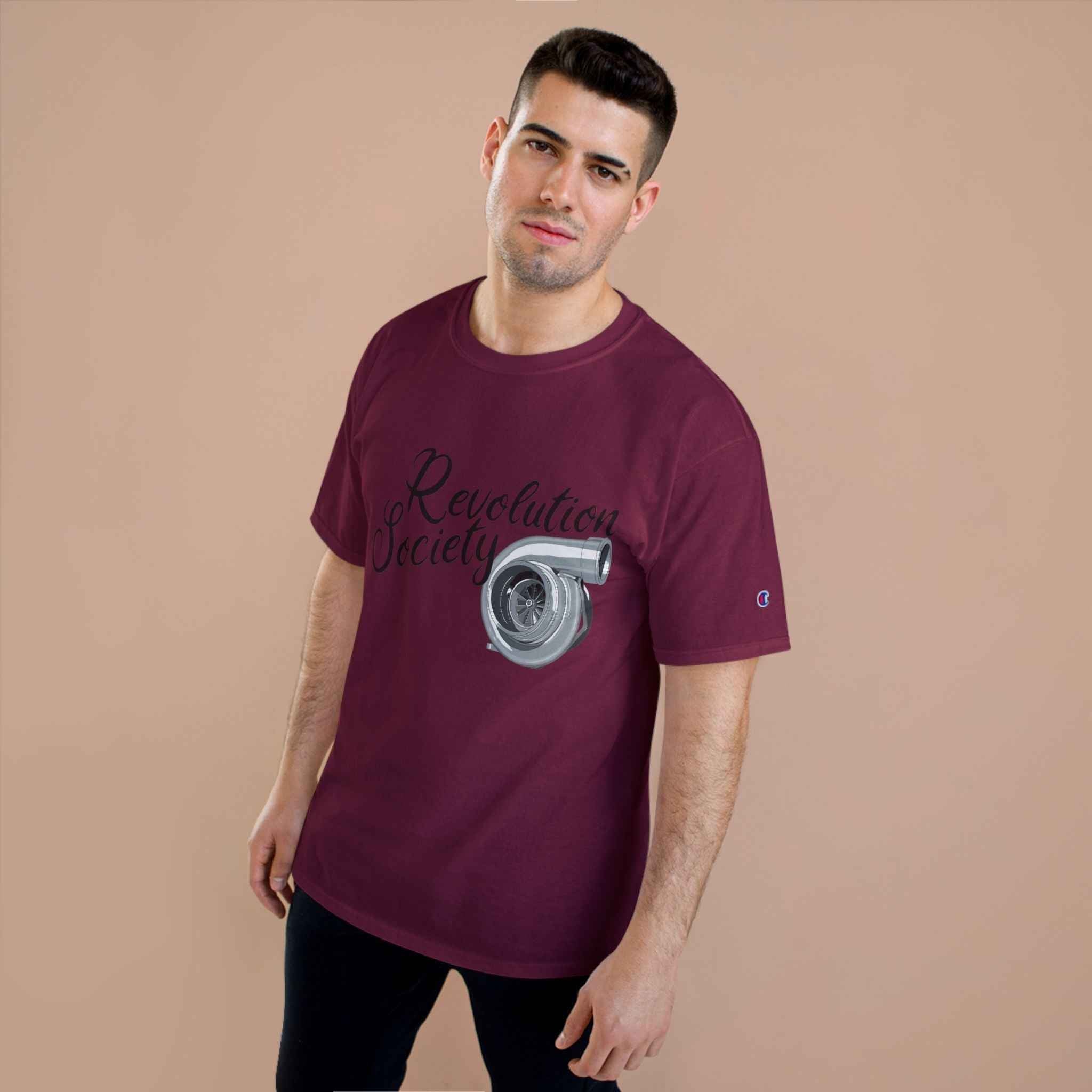 Champion Unisex Tee Shirt “Turbo Flight Edition” - Revolution Society