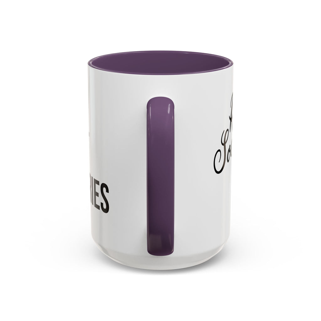 Coffee Mug Color Accent 11oz | 15oz “Speed Without Boundaries” - Revolution Society