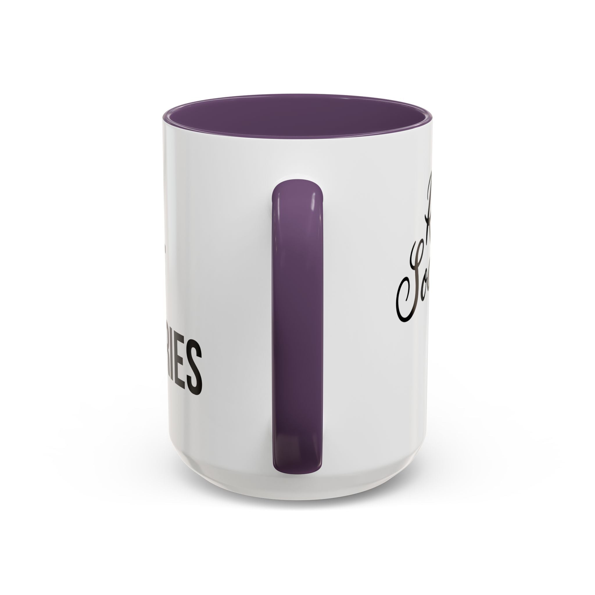Coffee Mug Color Accent 11oz | 15oz “Speed Without Boundaries” - Revolution Society