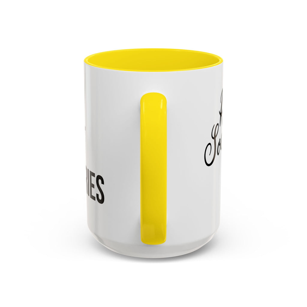 Coffee Mug Color Accent 11oz | 15oz “Speed Without Boundaries” - Revolution Society