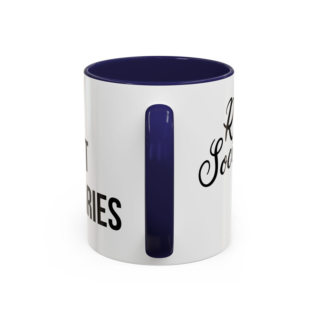 Coffee Mug Color Accent 11oz | 15oz “Speed Without Boundaries” - Revolution Society