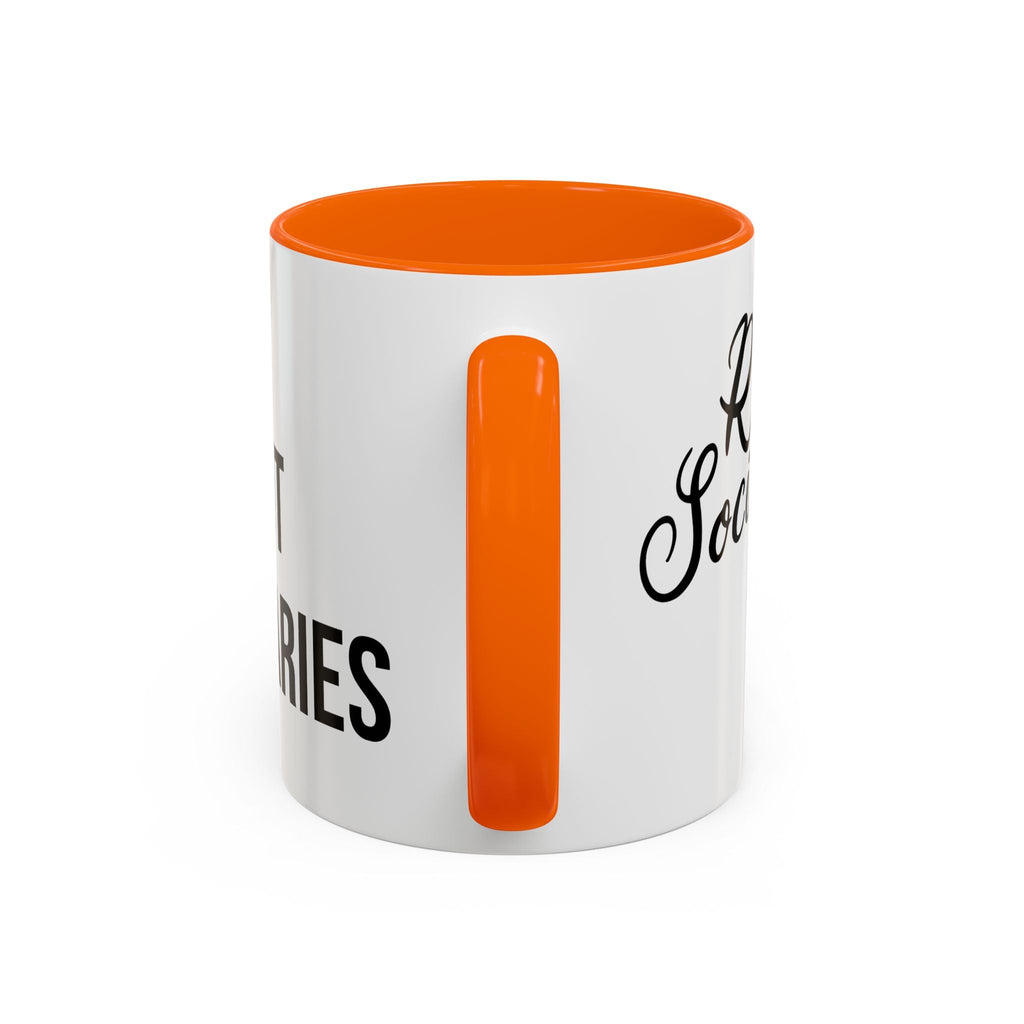 Coffee Mug Color Accent 11oz | 15oz “Speed Without Boundaries” - Revolution Society