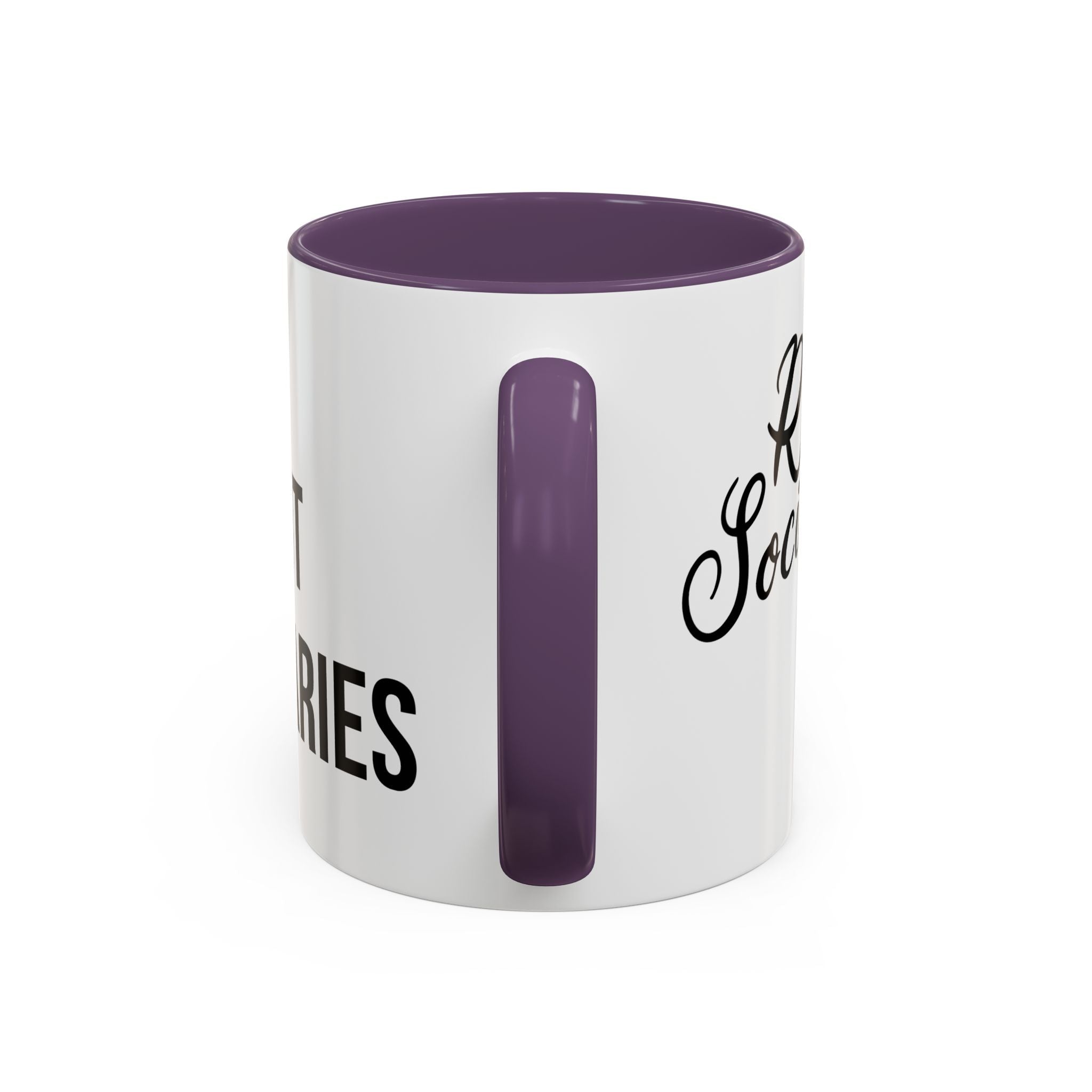 Coffee Mug Color Accent 11oz | 15oz “Speed Without Boundaries” - Revolution Society