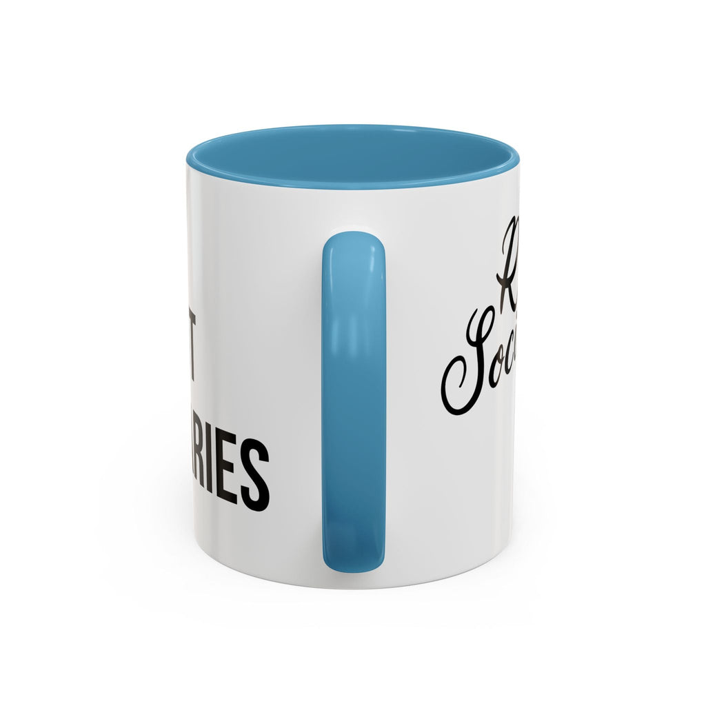 Coffee Mug Color Accent 11oz | 15oz “Speed Without Boundaries” - Revolution Society