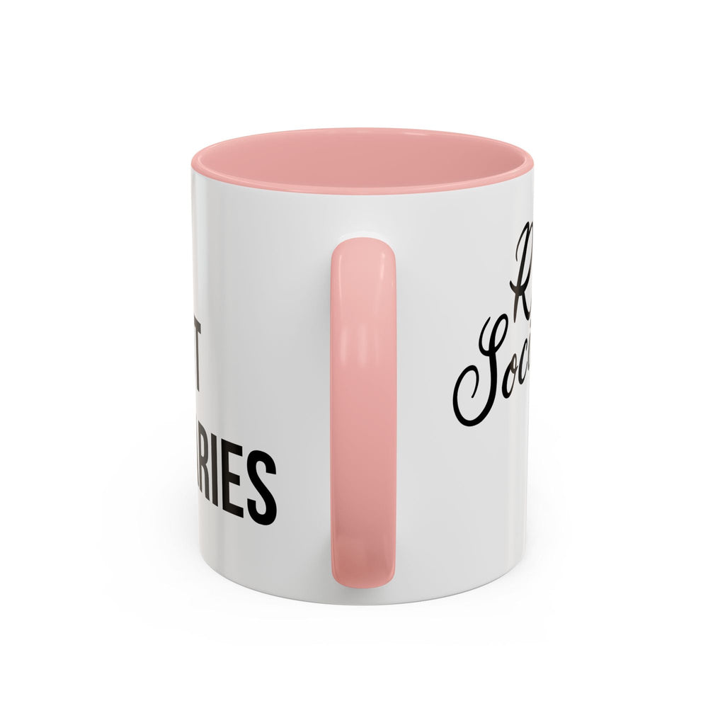 Coffee Mug Color Accent 11oz | 15oz “Speed Without Boundaries” - Revolution Society