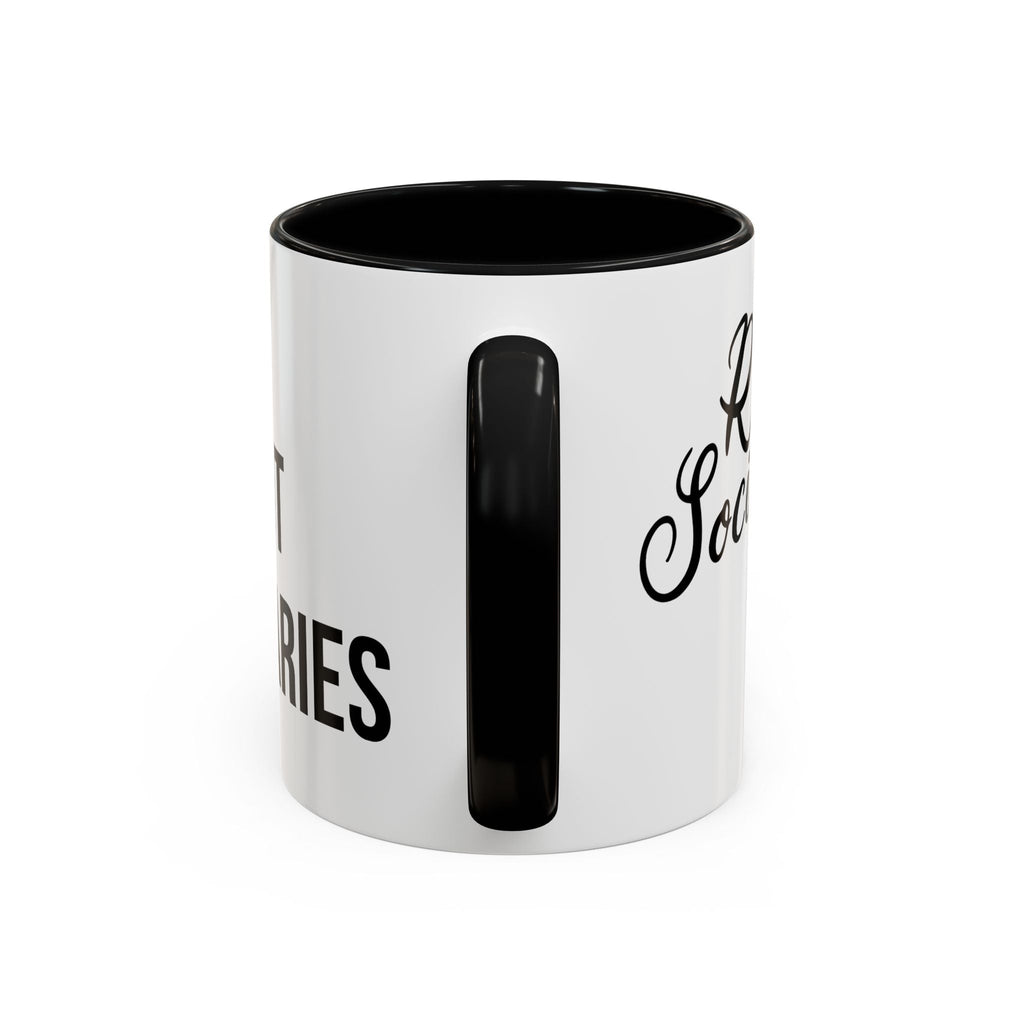 Coffee Mug Color Accent 11oz | 15oz “Speed Without Boundaries” - Revolution Society