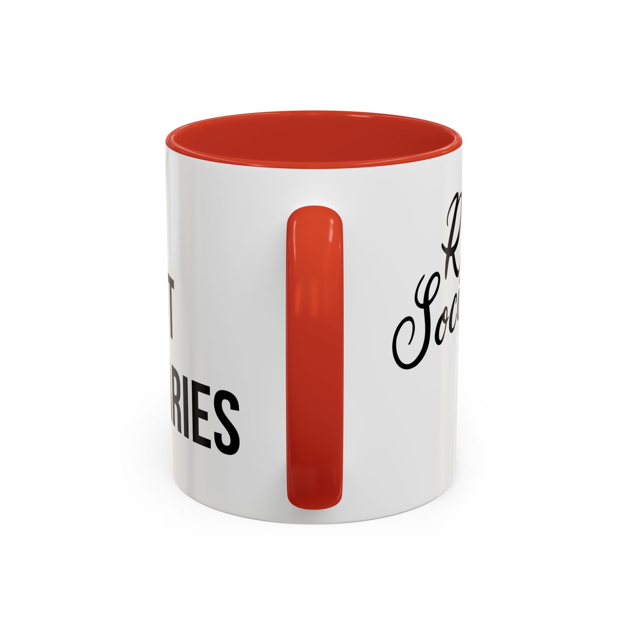 Coffee Mug Color Accent 11oz | 15oz “Speed Without Boundaries” - Revolution Society