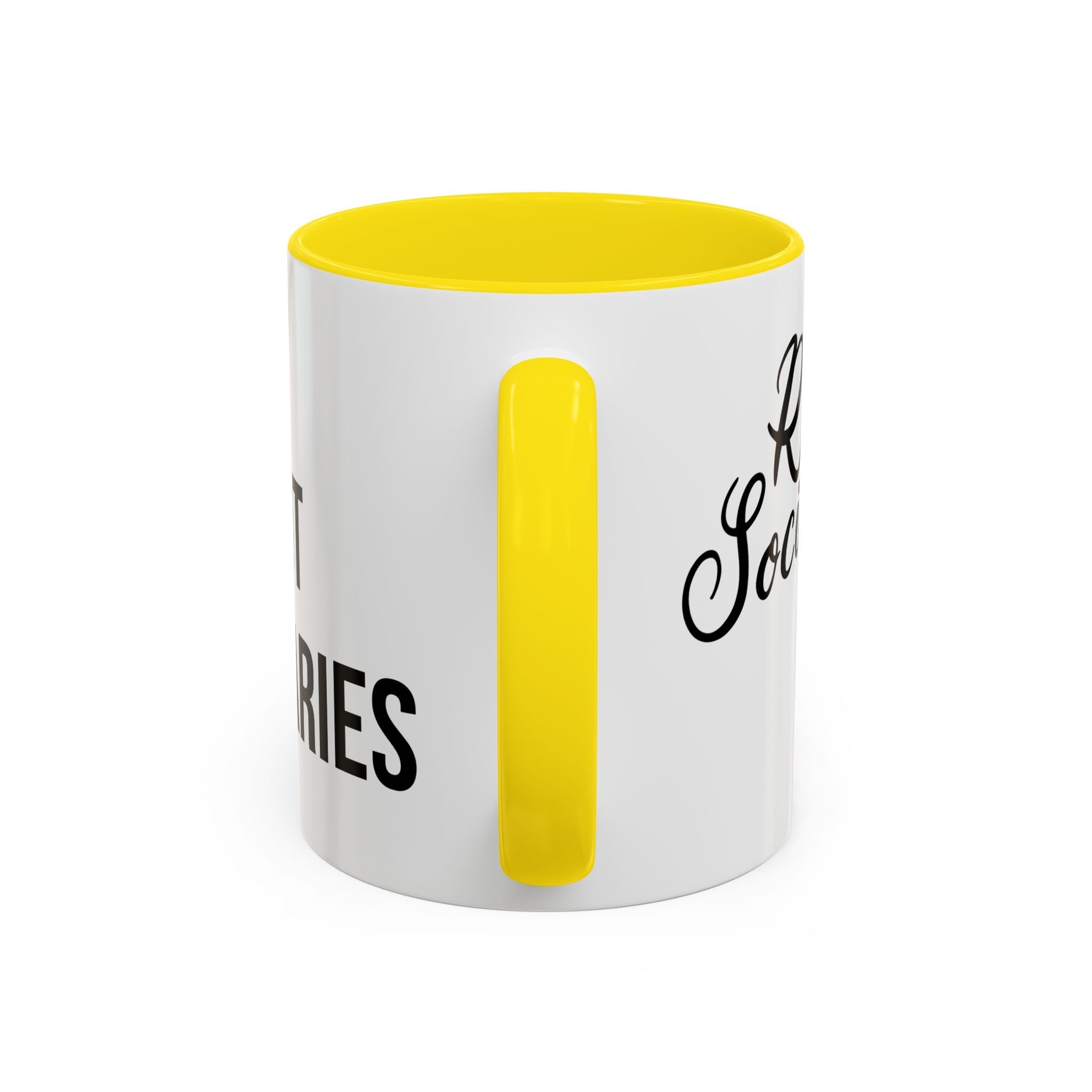 Coffee Mug Color Accent 11oz | 15oz “Speed Without Boundaries” - Revolution Society