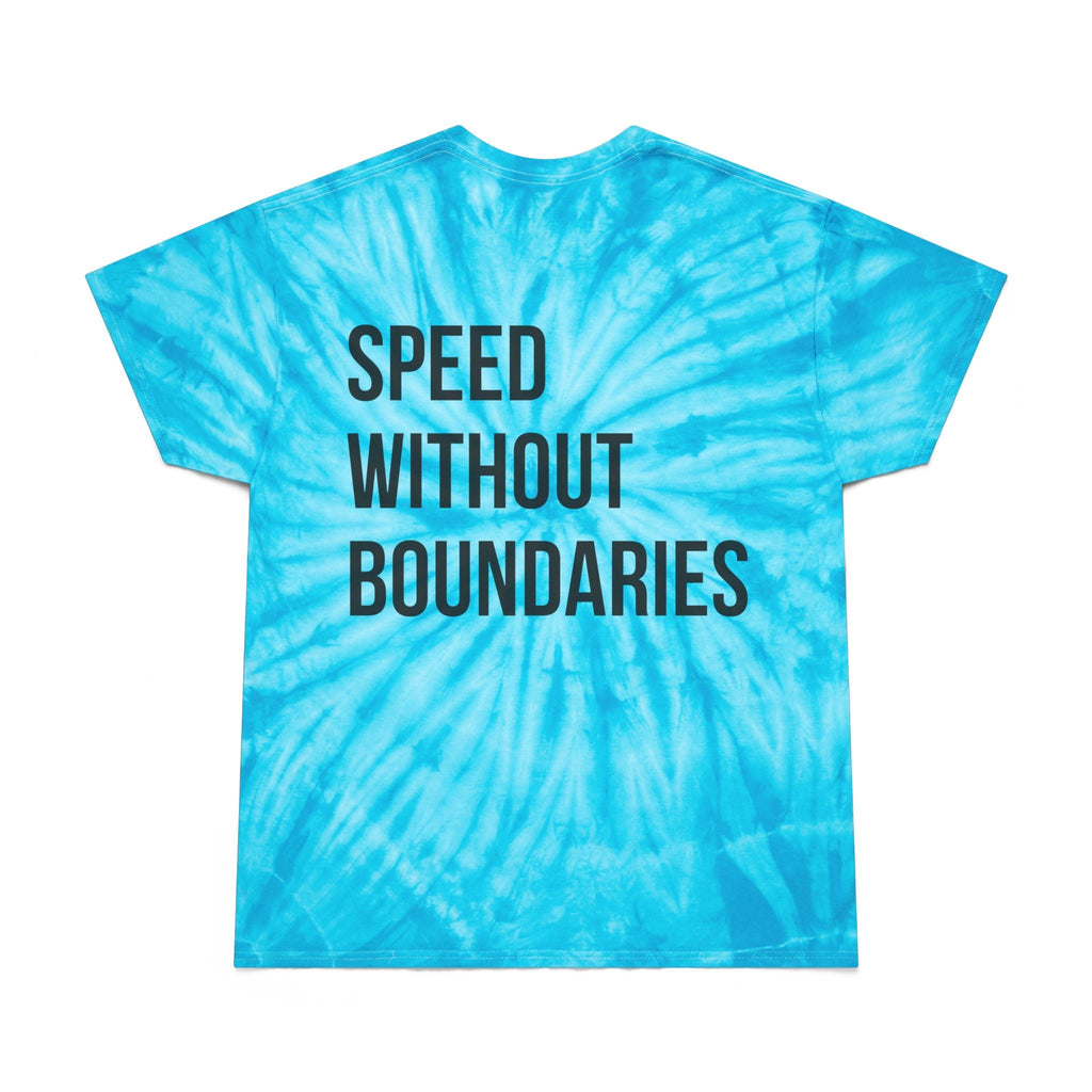 Color Blast Unisex Tee Shirt “Speed Without Boundaries Edition” by Revolution Society - Revolution Society
