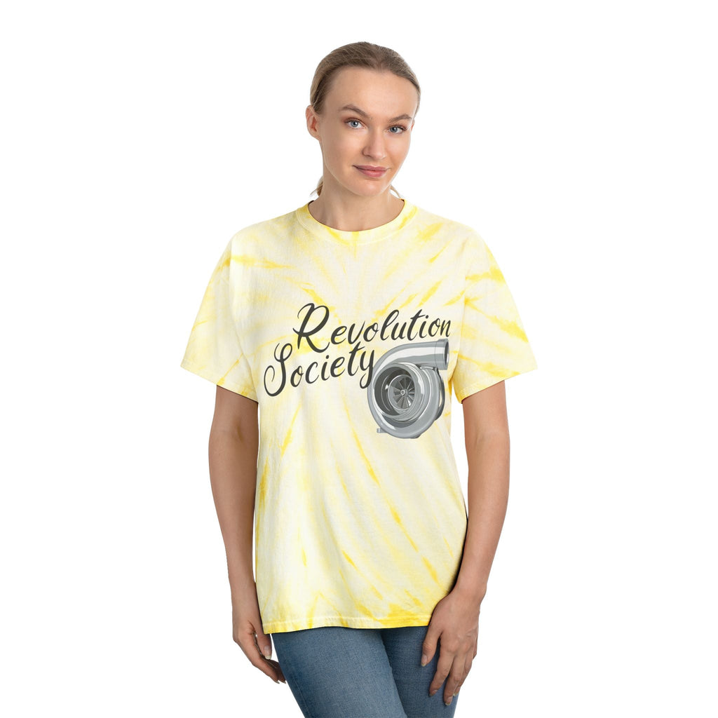 Color Blast Unisex Tee Shirt “Speed Without Boundaries Edition” by Revolution Society - Revolution Society
