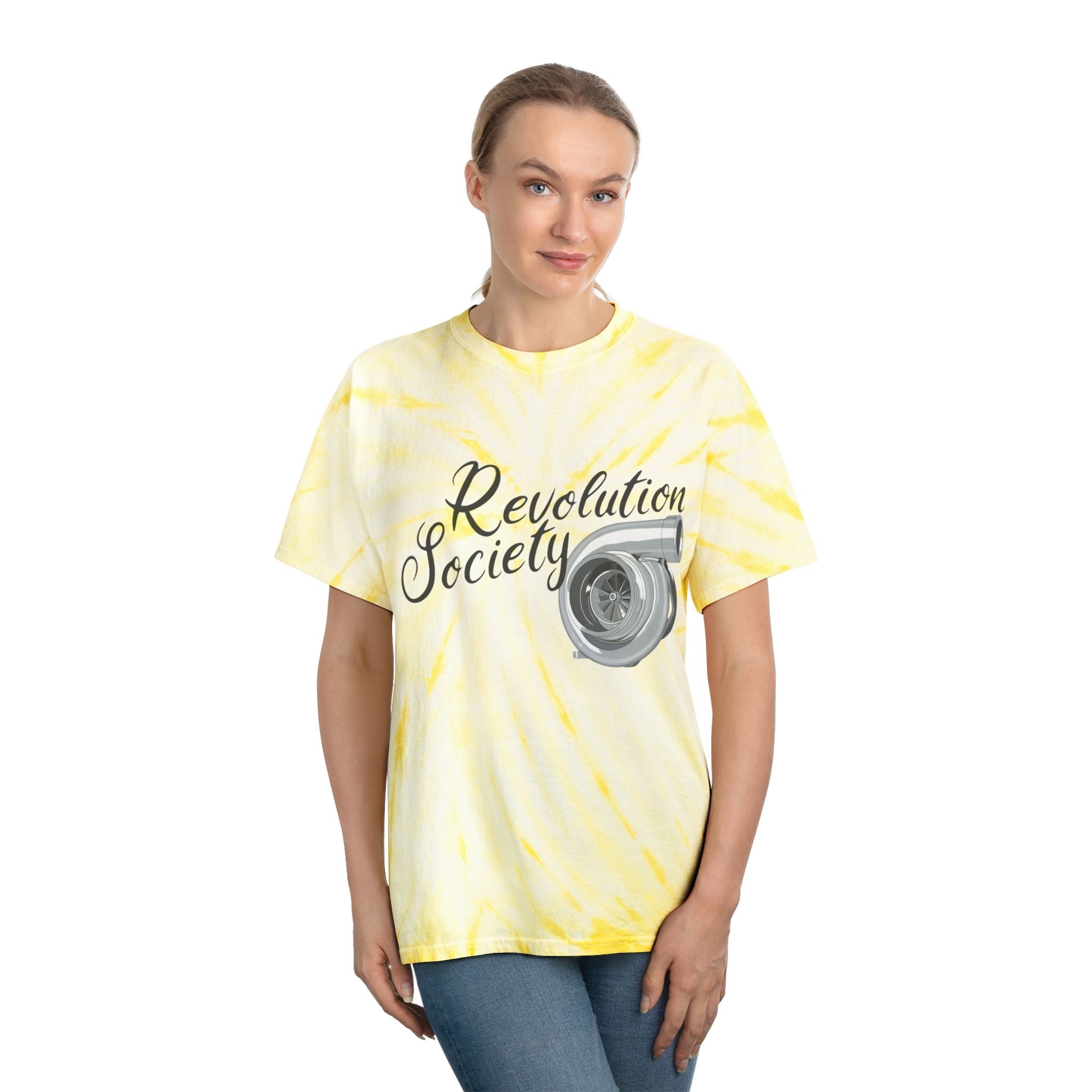 Color Blast Unisex Tee Shirt “Speed Without Boundaries Edition” by Revolution Society - Revolution Society