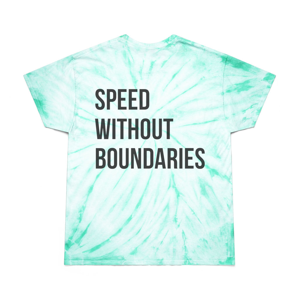Color Blast Unisex Tee Shirt “Speed Without Boundaries Edition” by Revolution Society - Revolution Society