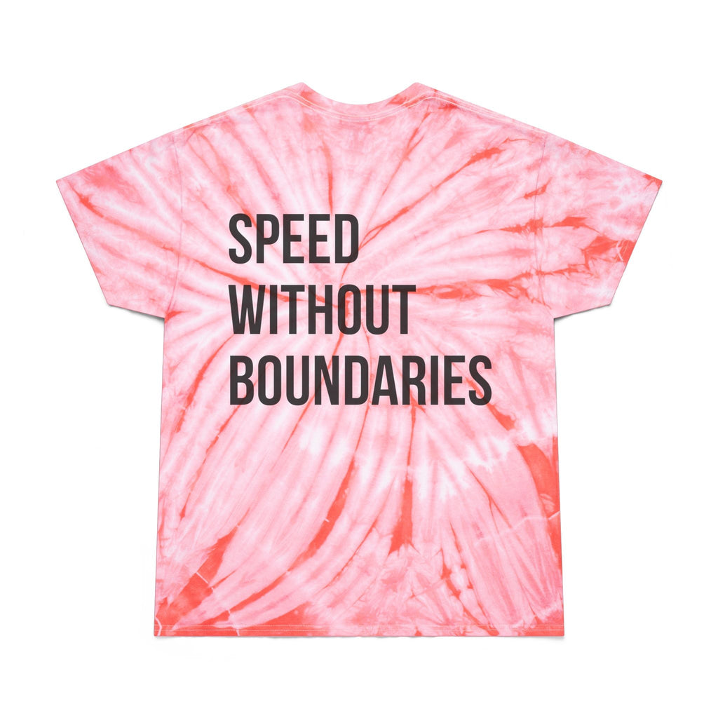 Color Blast Unisex Tee Shirt “Speed Without Boundaries Edition” by Revolution Society - Revolution Society