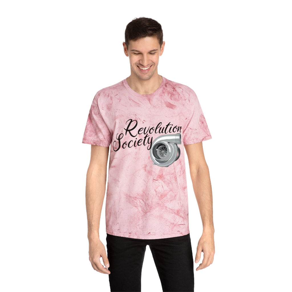 Copy of Color Blast Unisex T-Shirt “Speed Without Boundaries Edition” by Revolution Society - Revolution Society