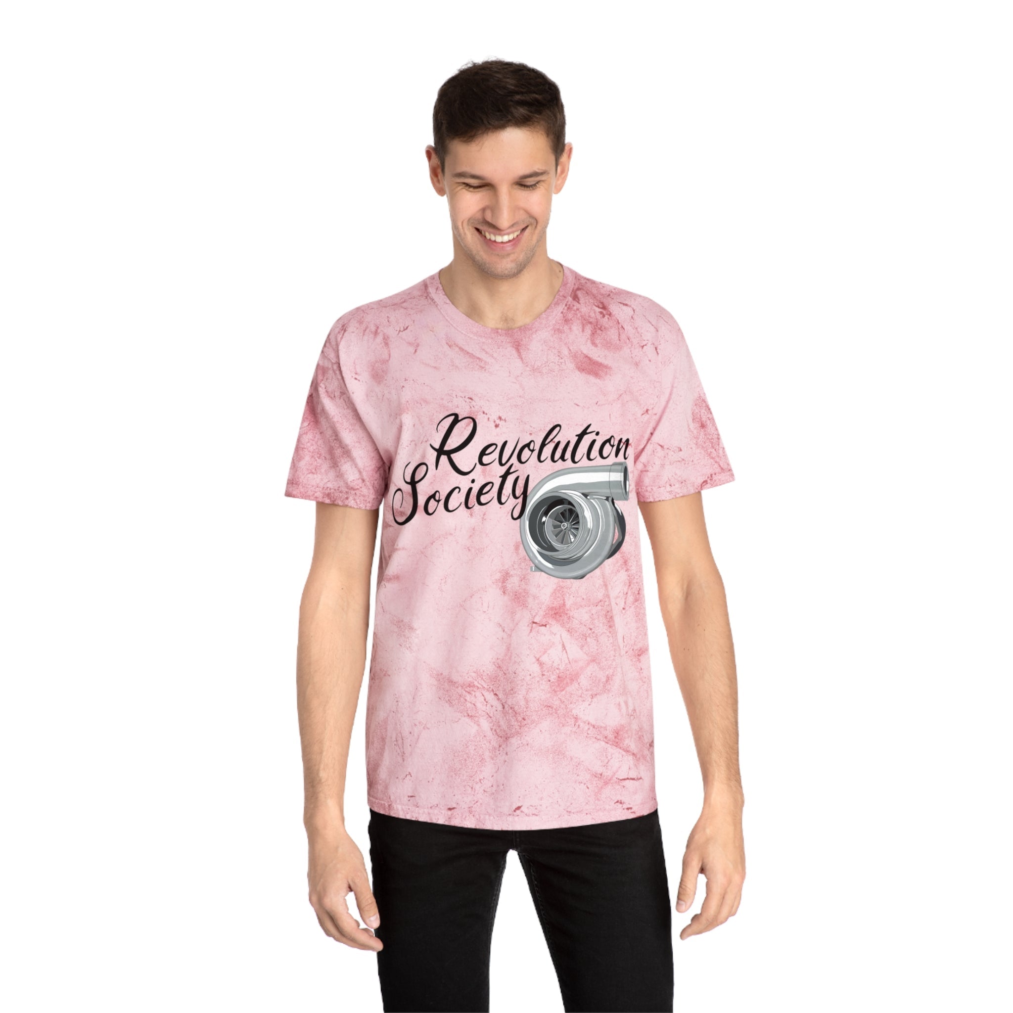 Copy of Color Blast Unisex T-Shirt “Speed Without Boundaries Edition” by Revolution Society - Revolution Society