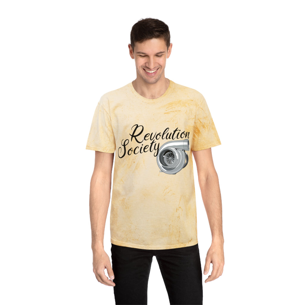 Copy of Color Blast Unisex T-Shirt “Speed Without Boundaries Edition” by Revolution Society - Revolution Society