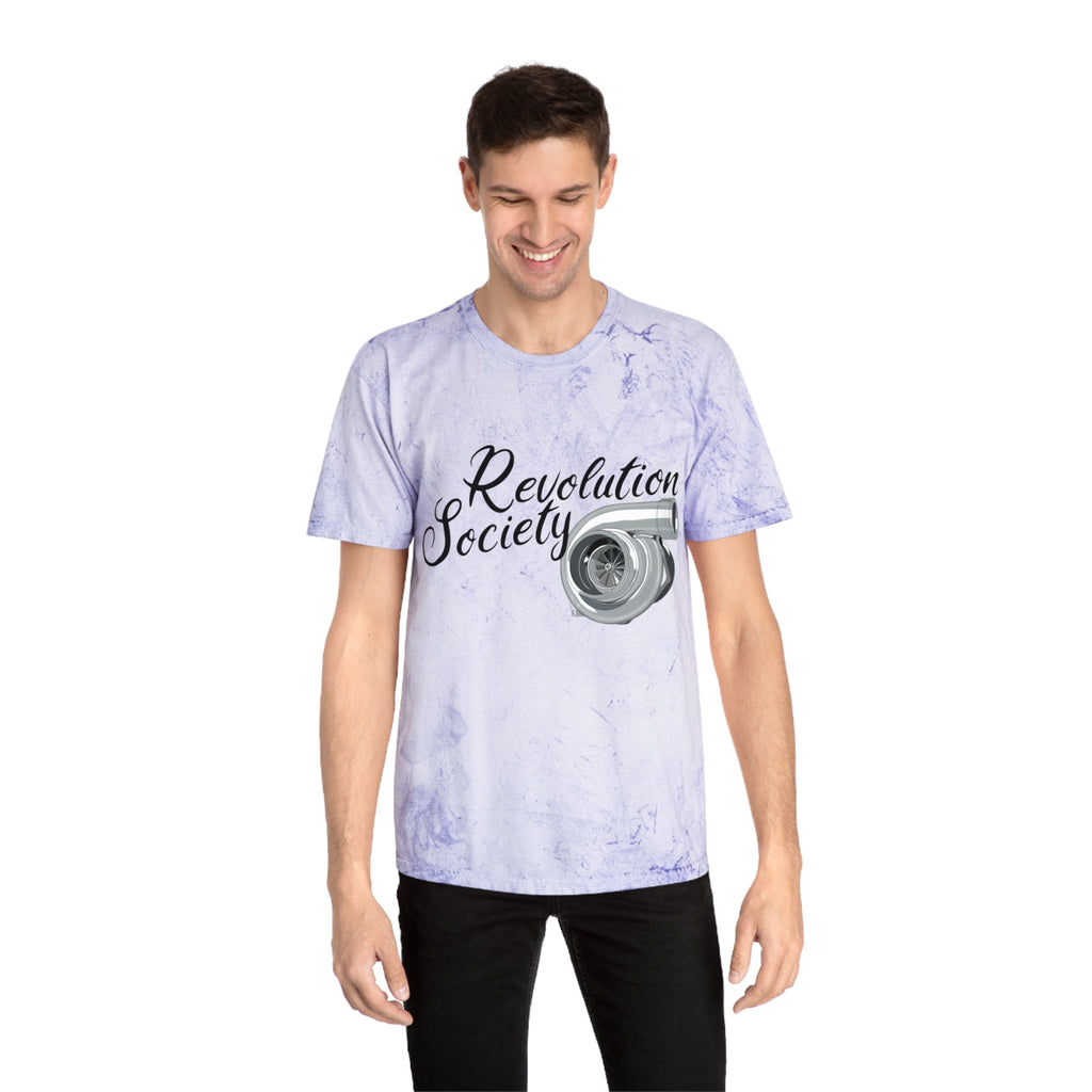 Copy of Color Blast Unisex T-Shirt “Speed Without Boundaries Edition” by Revolution Society - Revolution Society