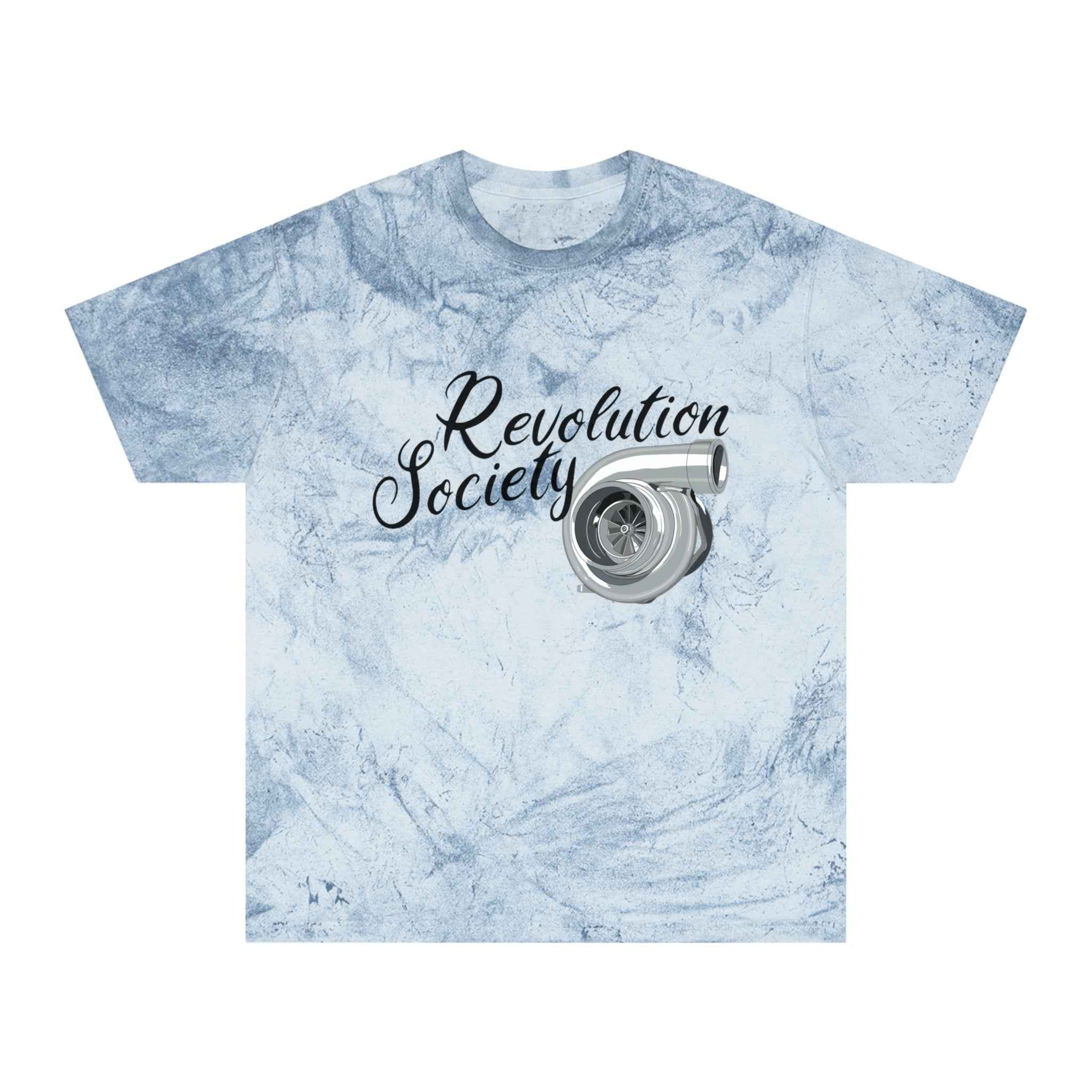 Copy of Color Blast Unisex T-Shirt “Speed Without Boundaries Edition” by Revolution Society