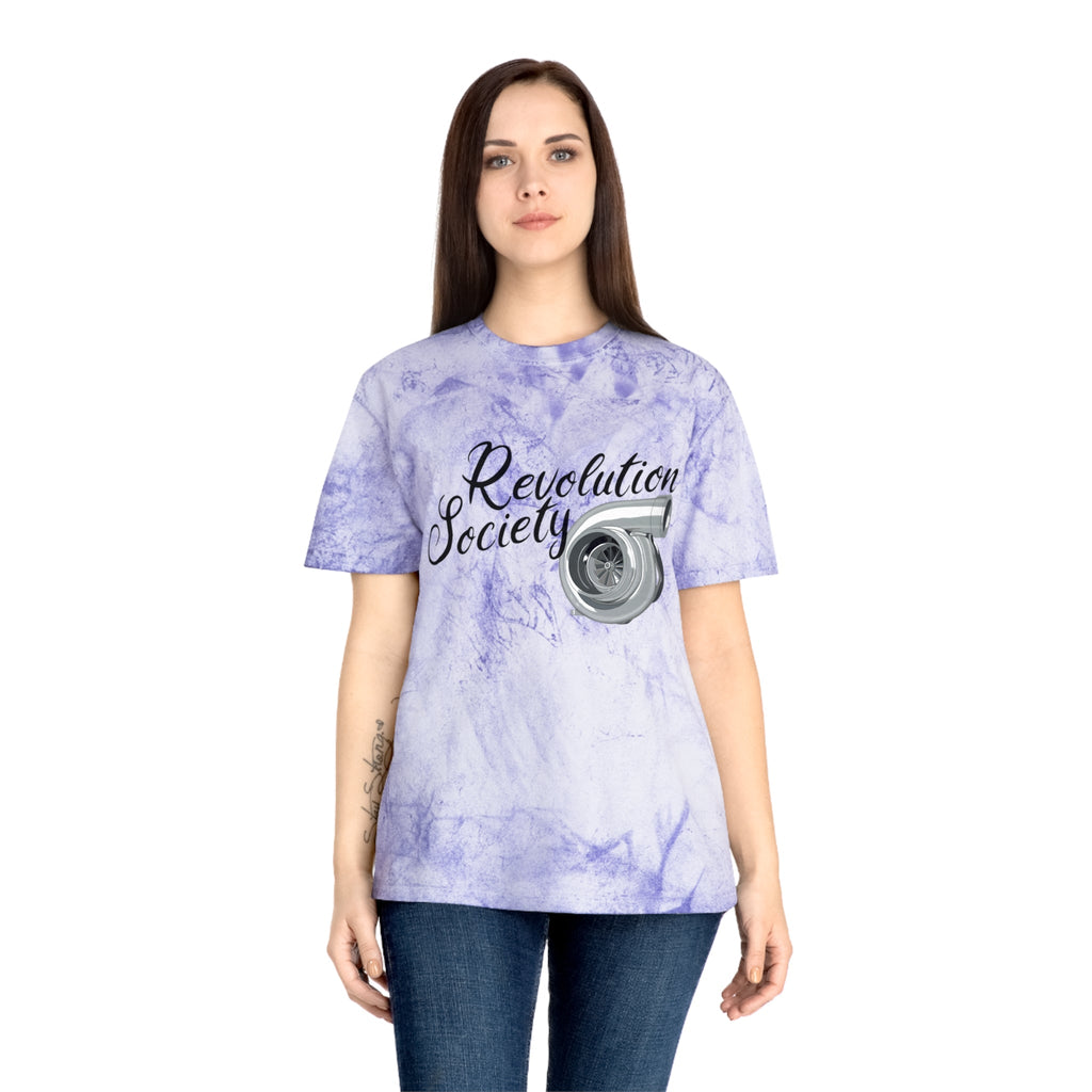 Copy of Color Blast Unisex T-Shirt “Speed Without Boundaries Edition” by Revolution Society - Revolution Society