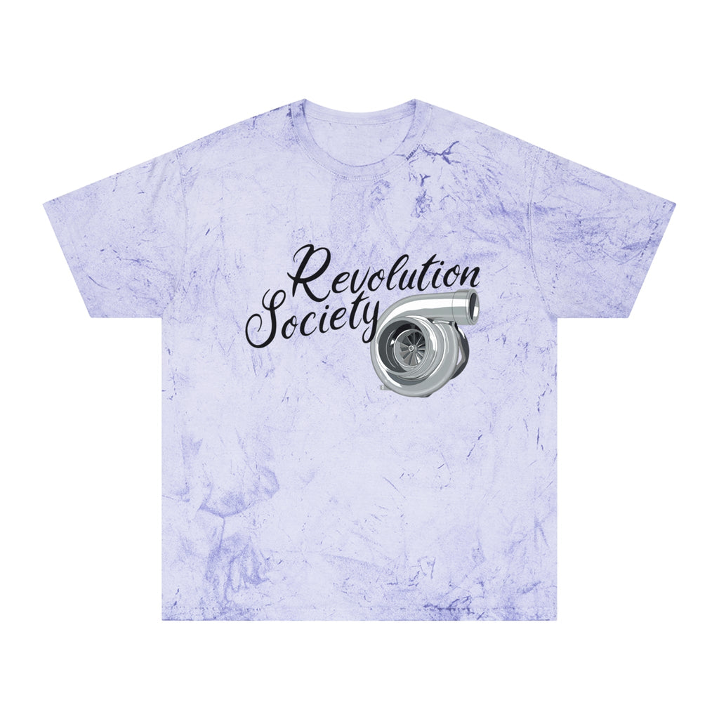 Copy of Color Blast Unisex T-Shirt “Speed Without Boundaries Edition” by Revolution Society - Revolution Society