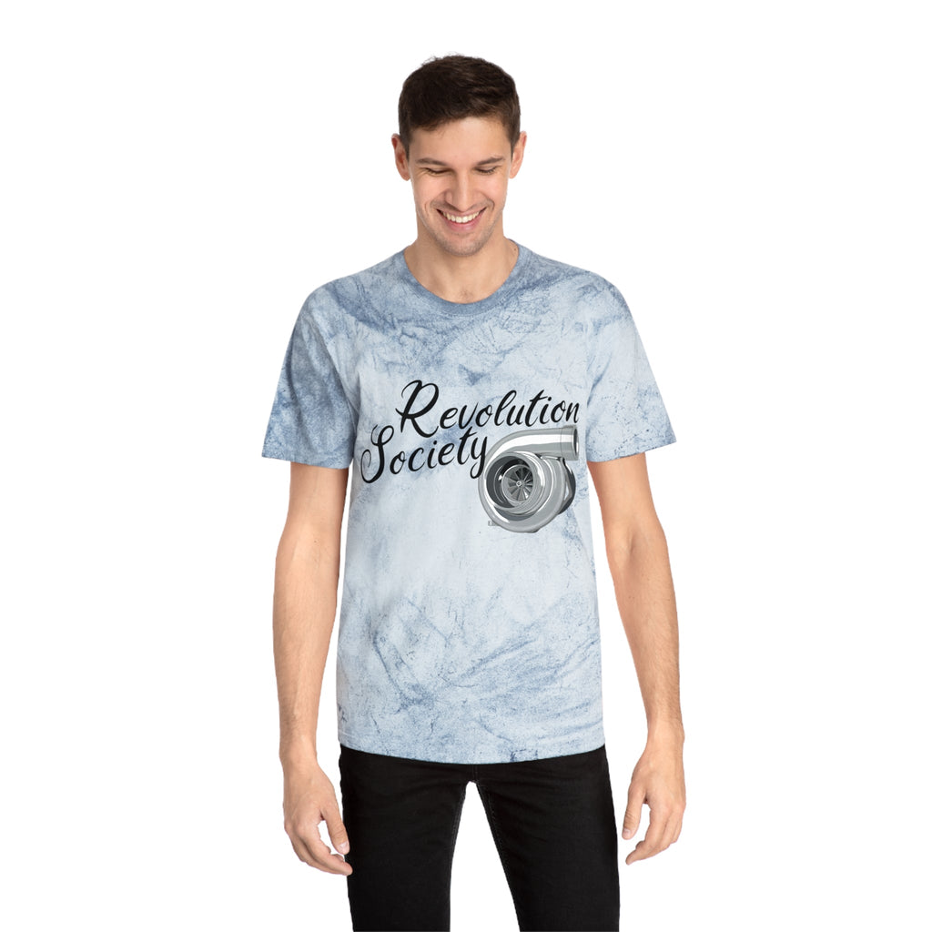 Copy of Color Blast Unisex T-Shirt “Speed Without Boundaries Edition” by Revolution Society - Revolution Society