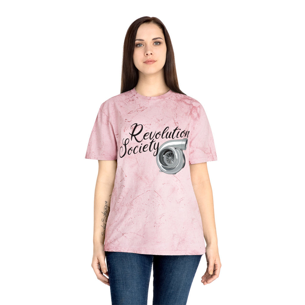 Copy of Color Blast Unisex T-Shirt “Speed Without Boundaries Edition” by Revolution Society - Revolution Society