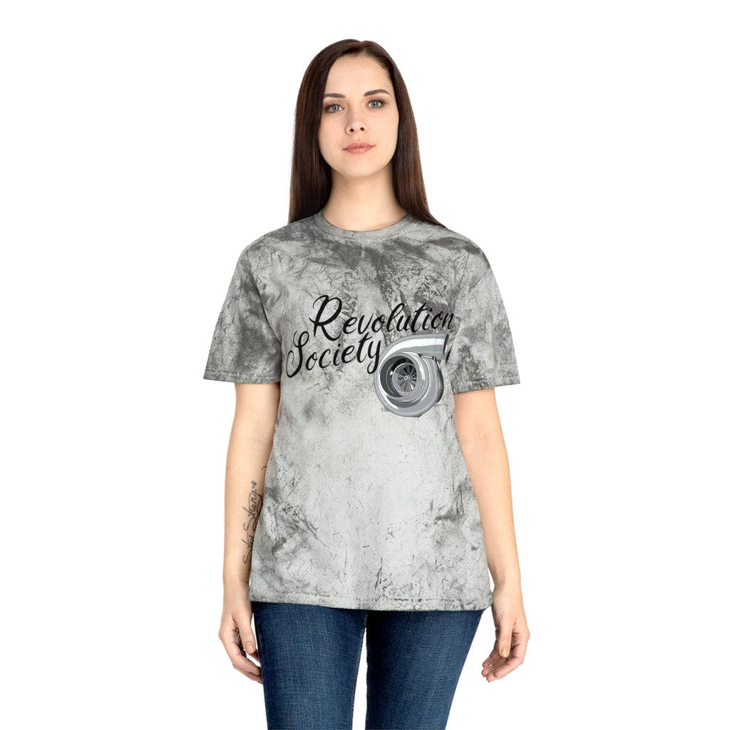 Copy of Color Blast Unisex T-Shirt “Speed Without Boundaries Edition” by Revolution Society - Revolution Society