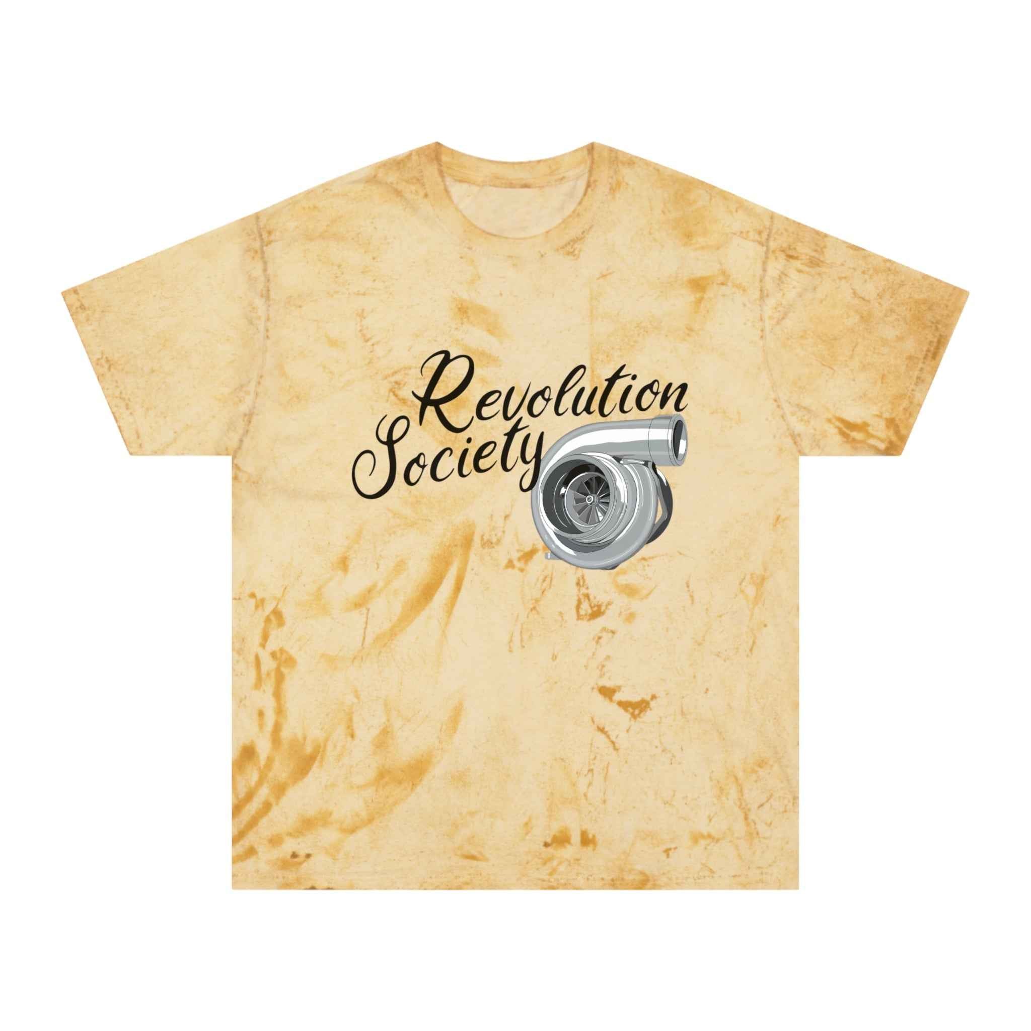 Copy of Color Blast Unisex T-Shirt “Speed Without Boundaries Edition” by Revolution Society