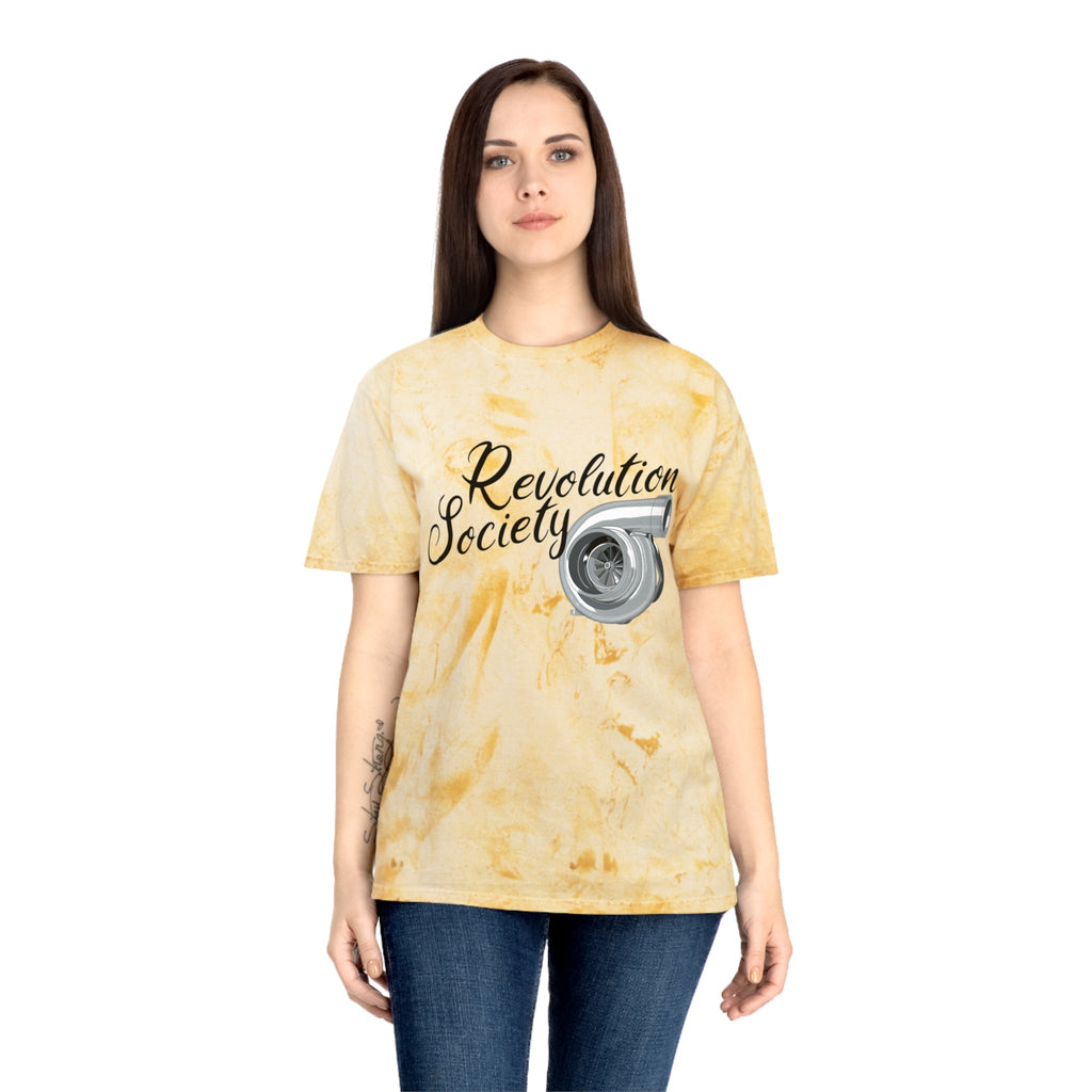 Copy of Color Blast Unisex T-Shirt “Speed Without Boundaries Edition” by Revolution Society - Revolution Society