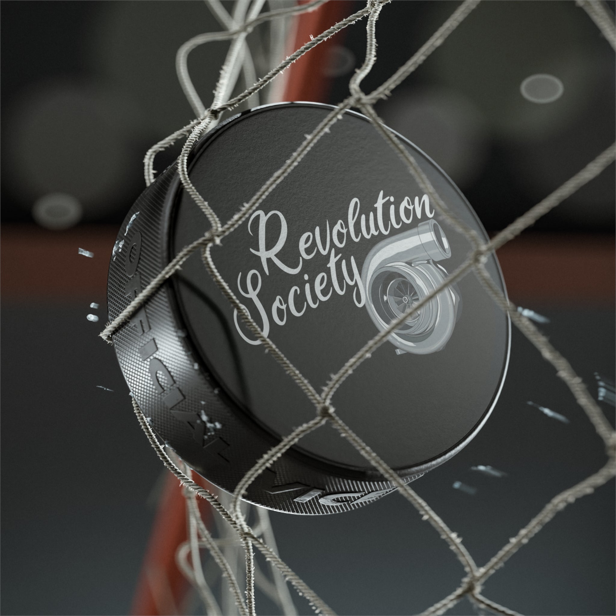Hockey Puck Collectible Custom by Revolution Society - Revolution Society